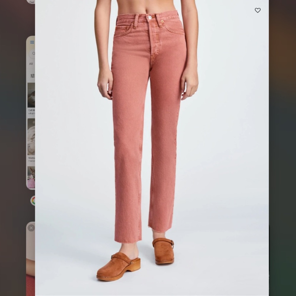 High rise stove pipe / washed clay / size 26